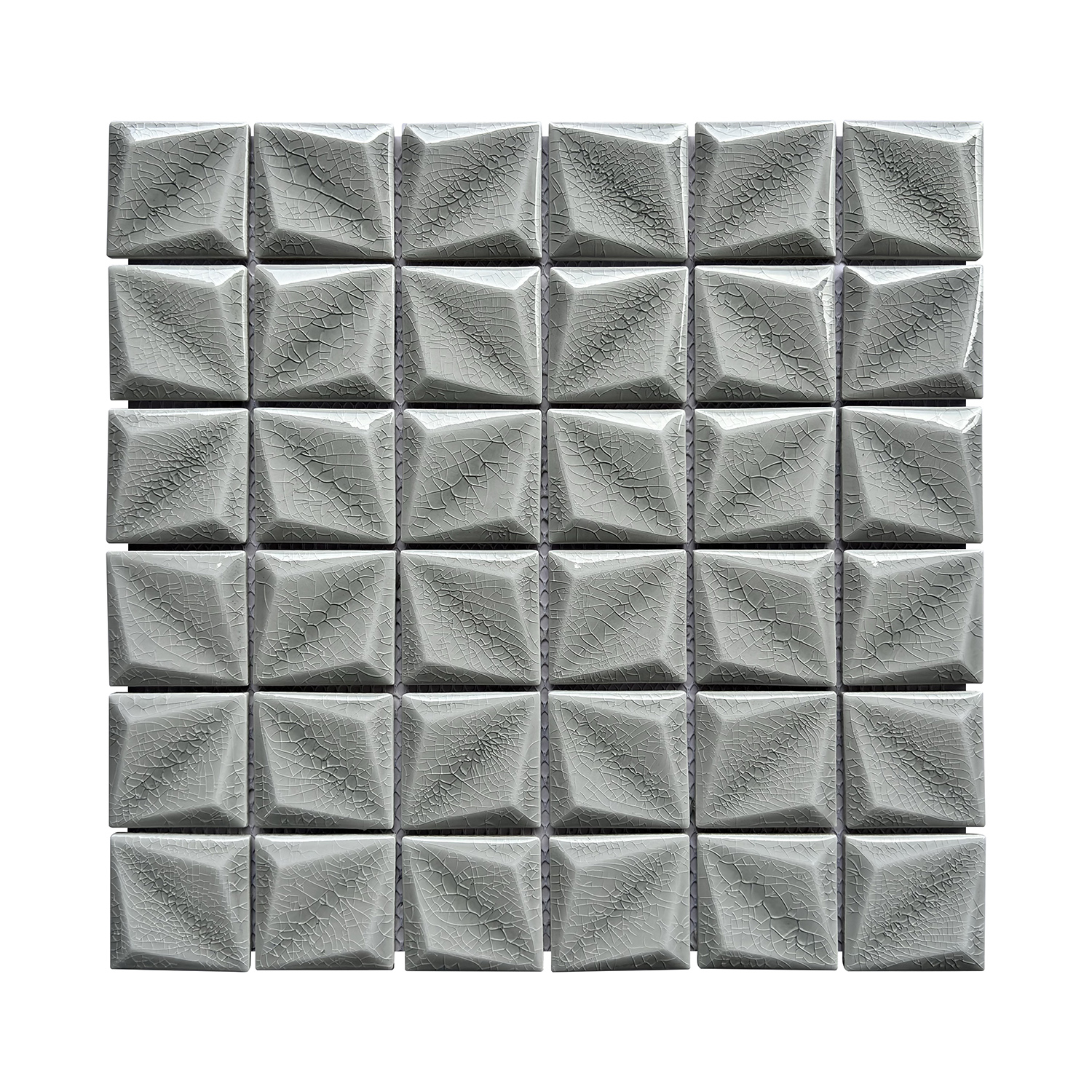 FOUR LEAF CLOVER SERIES SQUARE 2x2''-24YB-577-2-Concave
