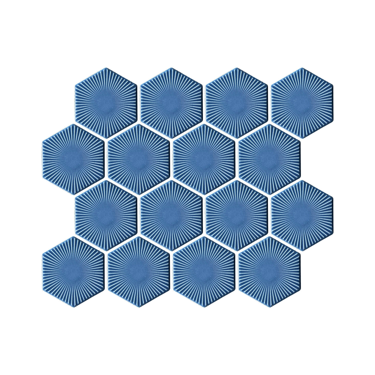 	RADIOACTIVE-RAYS HEXAGON-3x3''-24YB-458-5