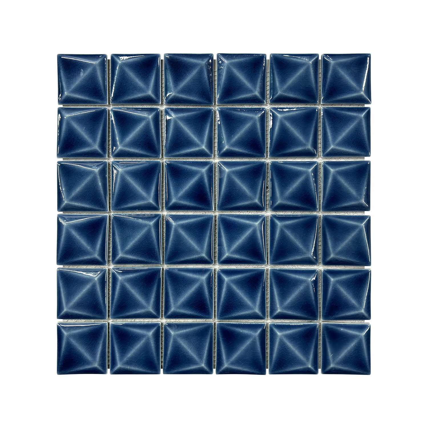 	FOUR LEAF CLOVER SERIES SQUARE 2x2''-JB2412-009-1-Convex