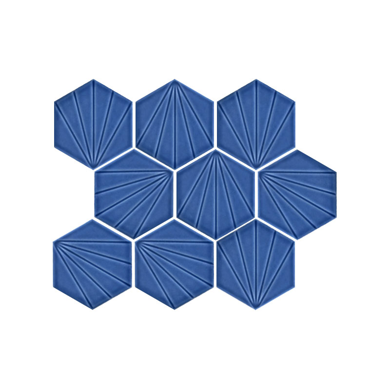 SURROUND-FRAME-PORCELAIN HEXAGON-4x4''-JB2409-084-YB-478-6