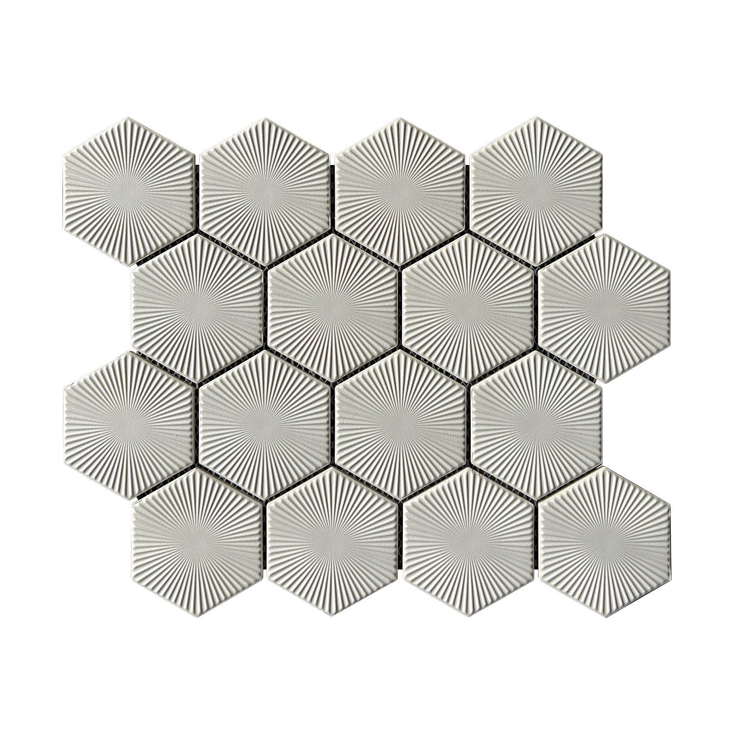 RADIOACTIVE-RAYS HEXAGON-3x3''-24YB-458-8