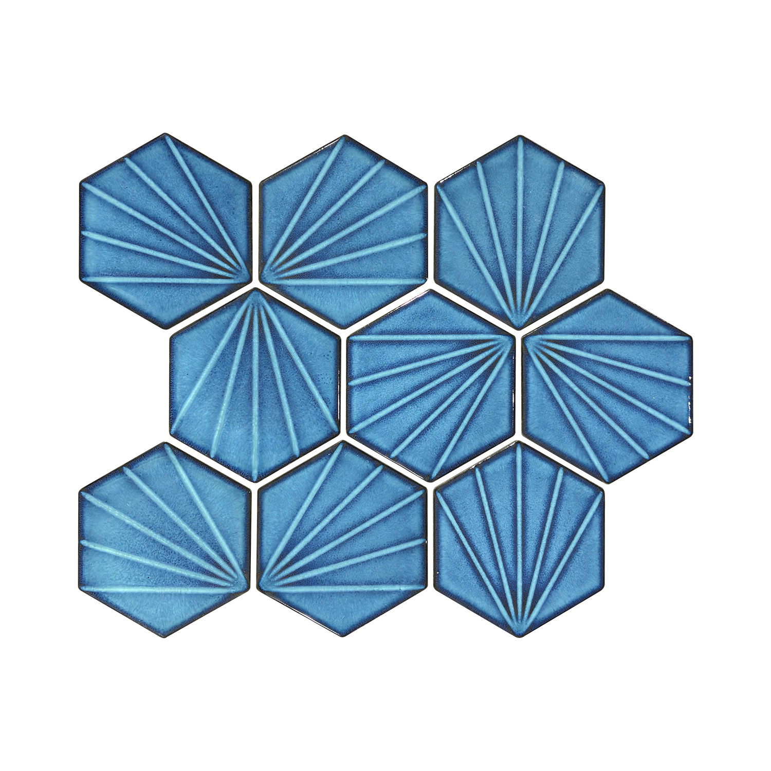 SURROUND-FRAME-PORCELAIN HEXAGON-4x4''-JB2412-063-（24YB-784)